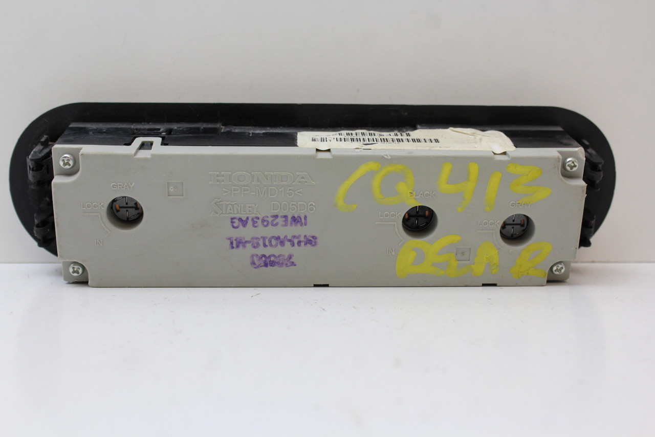 05-10 Honda Odyssey 79650-SHJ-A01 Climate Control Panel Temperature Unit A/C