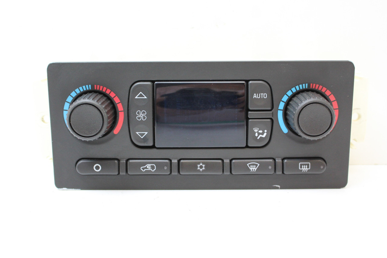 06 07 Buick Rainier 15845093 Climate Control Panel Temperature Unit A/C Heater