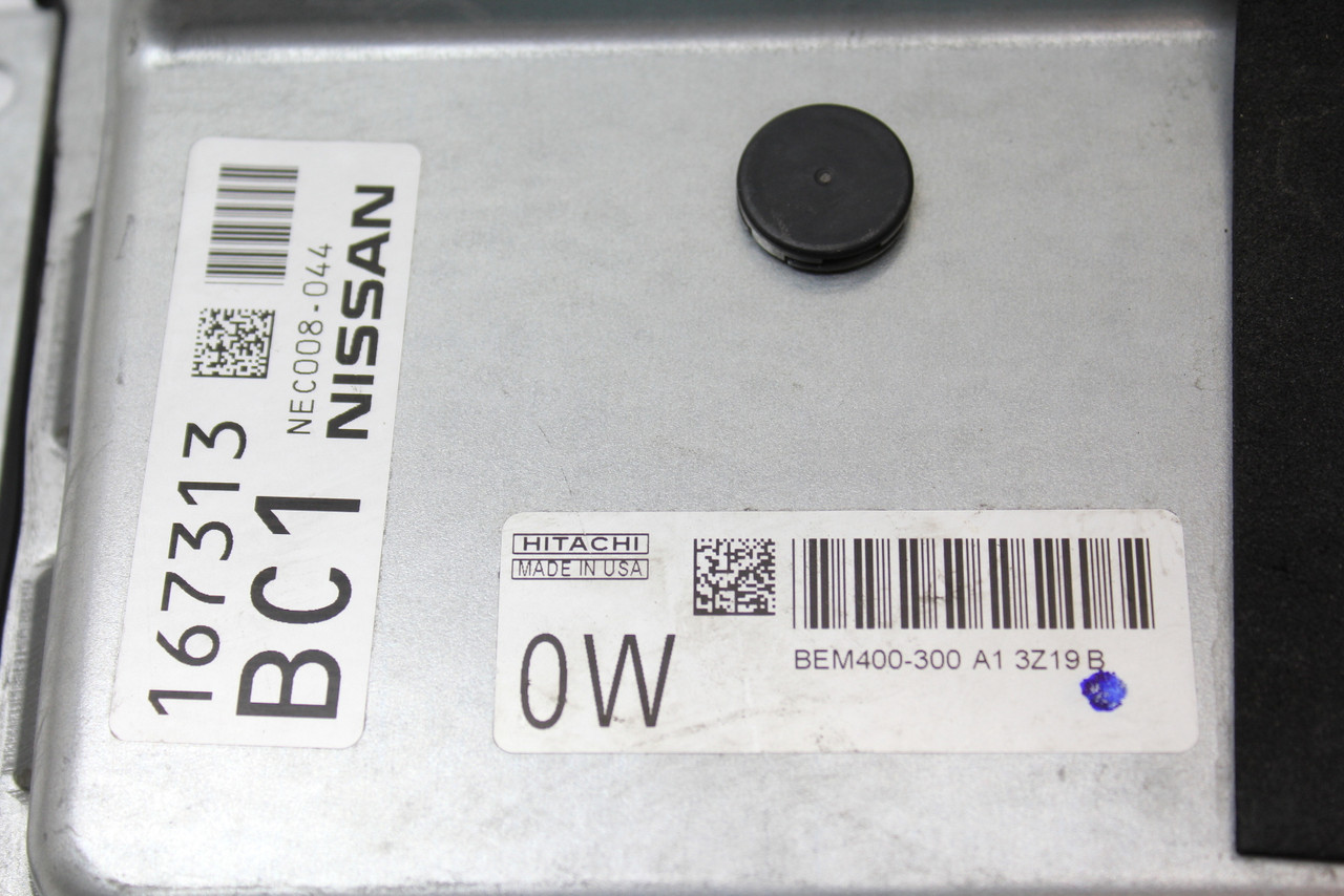 13 14 Nissan Altima S 2.5L BEM400-300 A1 Computer Engine Control ECU ECM Module 13 14 Nissan Altima S 2.5L BEM400-300 A1 Computer Engine Control ECU ECM Module