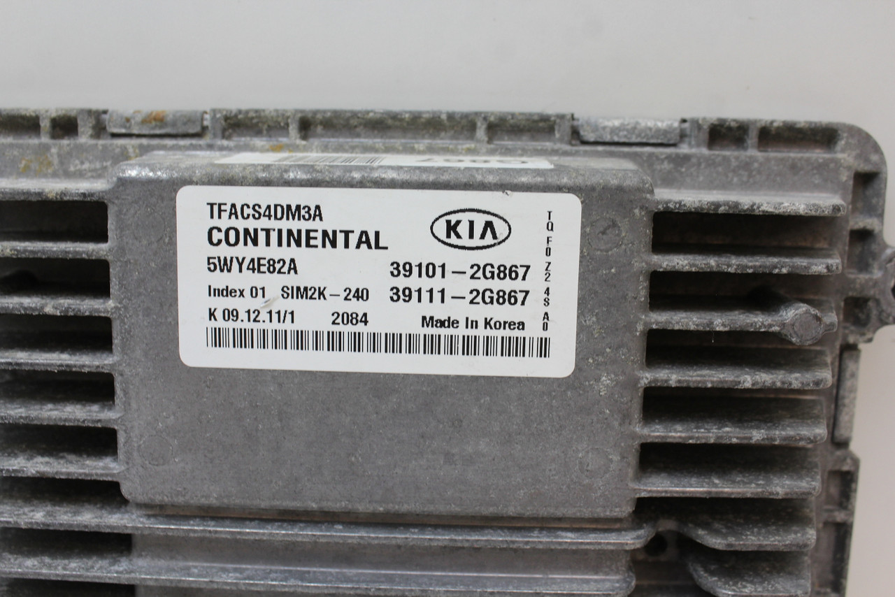 11-13 Optima LX 39111-2G867 Computer Brain Engine Control ECU ECM EBX Module