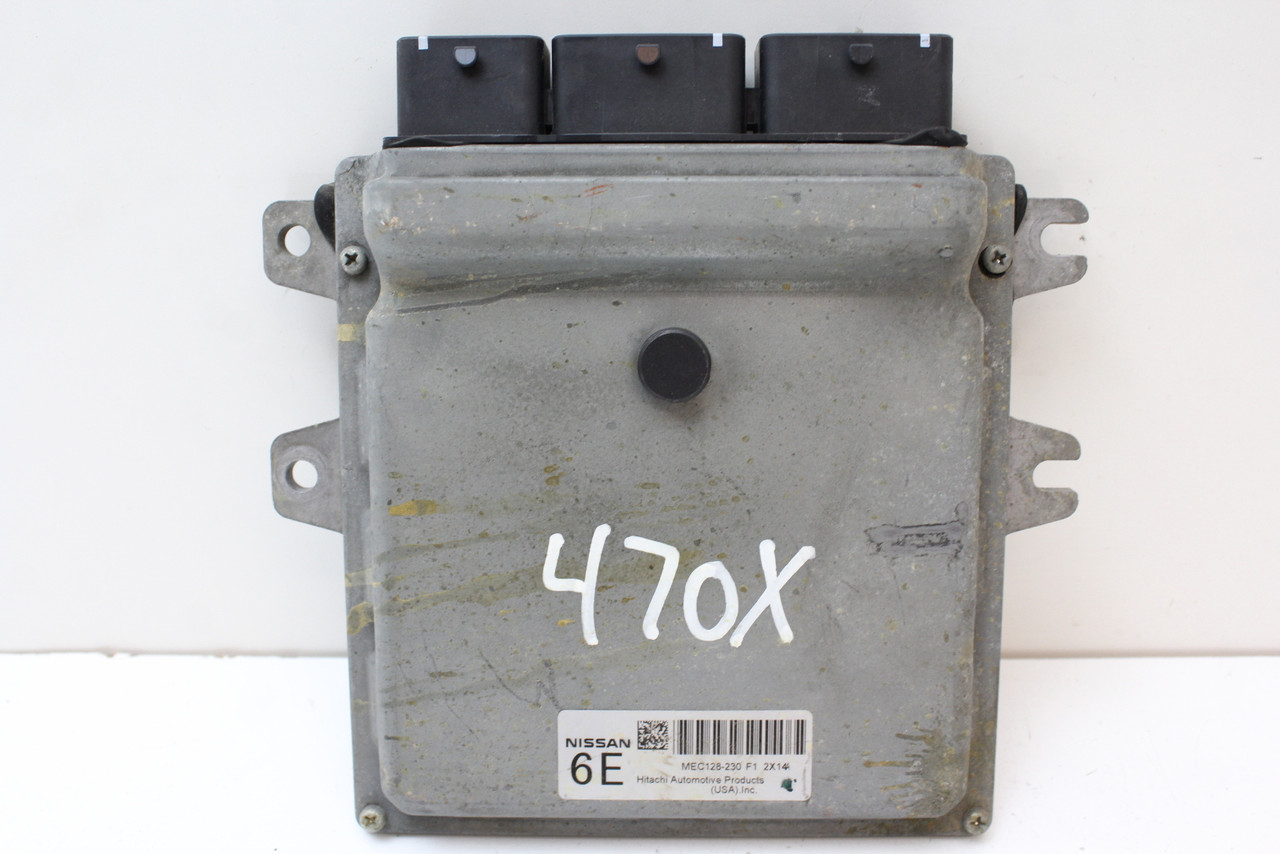 13 Pathfinder 4x4 MEC128-230 F1 Computer Brain Engine Control ECU ECM EBX Module