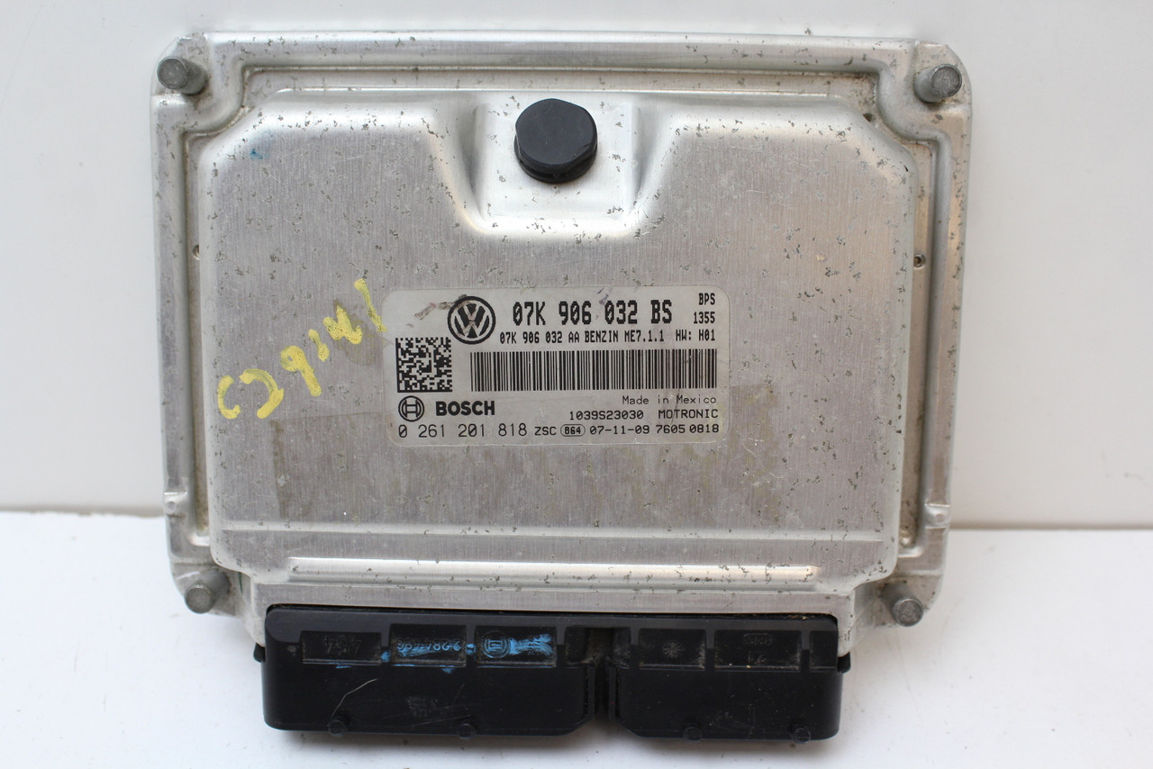 08 2008 Beetle 07K 906 032 BS Computer Brain Engine Control ECU ECM EBX Module
