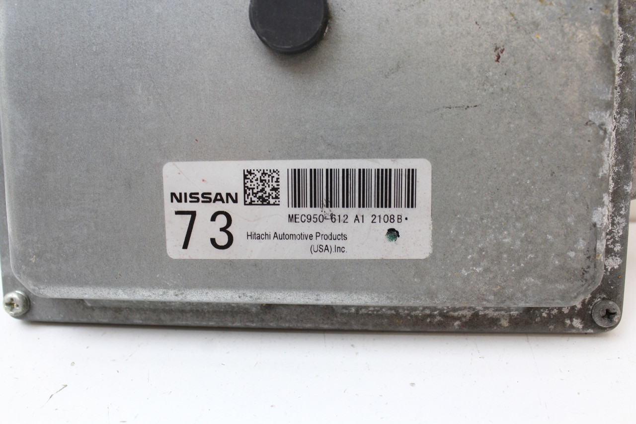 12 2012 Sentra MEC950-612 A1 Computer Brain Engine Control ECU ECM EBX Module