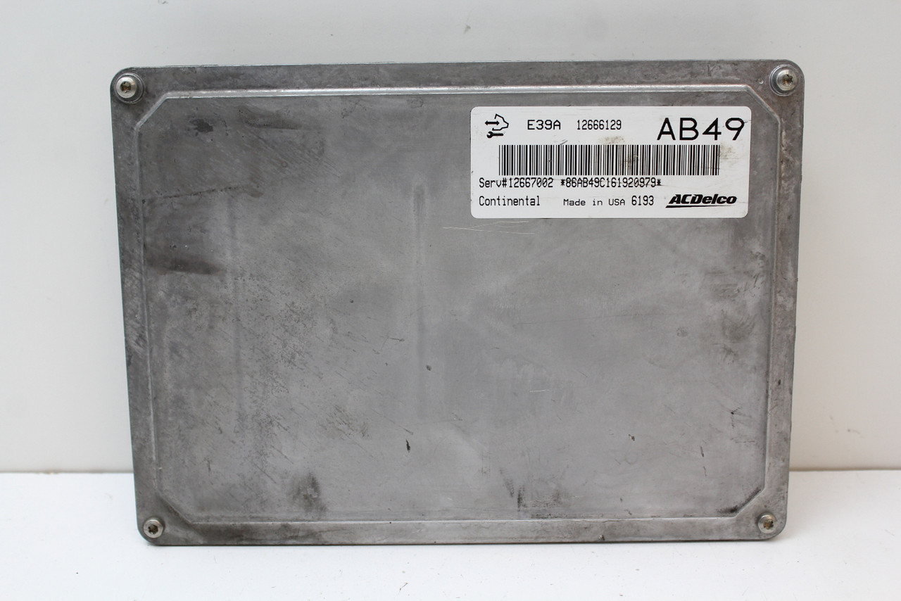 17 2017 Buick Regal 12667002 Computer Brain Engine Control ECU ECM EBX Module