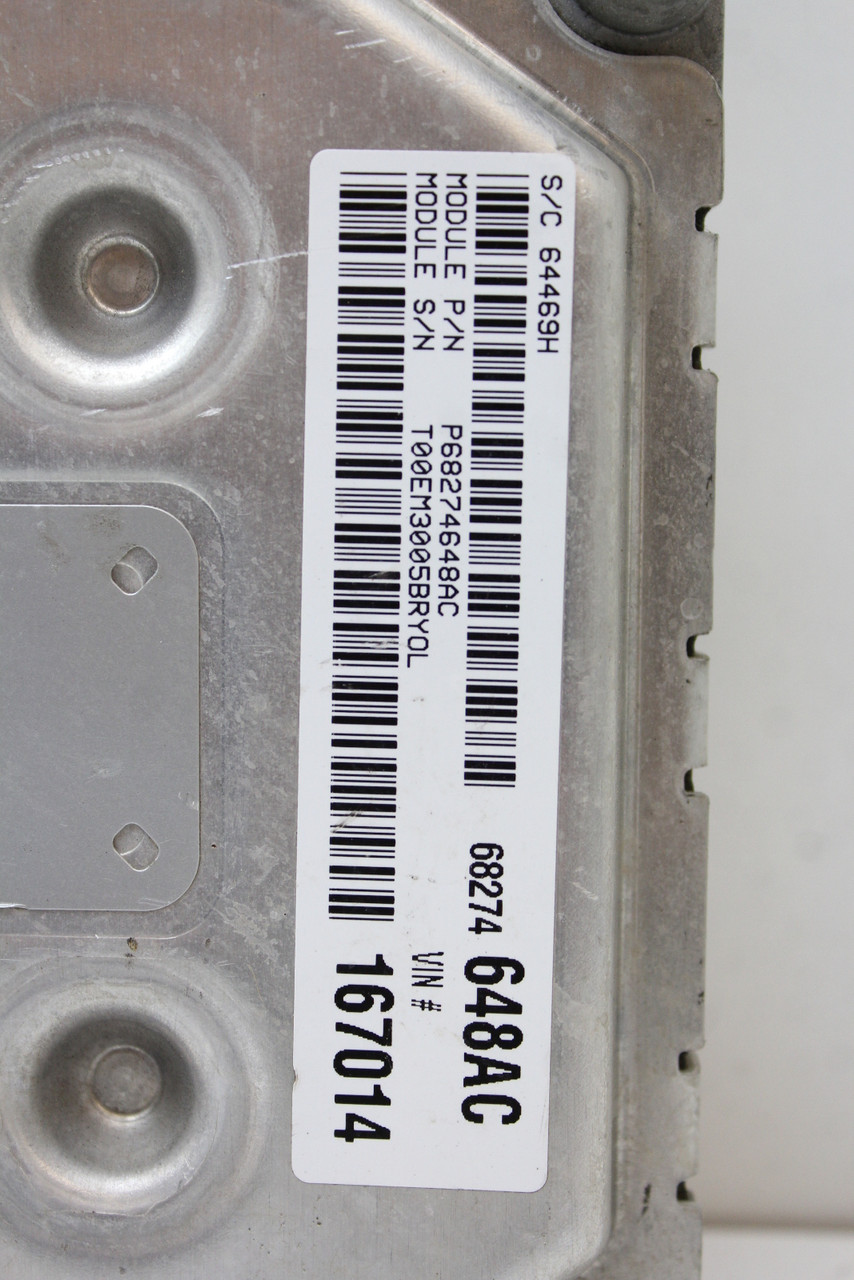 16-19 Dodge Journey 68259135AA Computer Brain Engine Control ECU ECM EBX Module