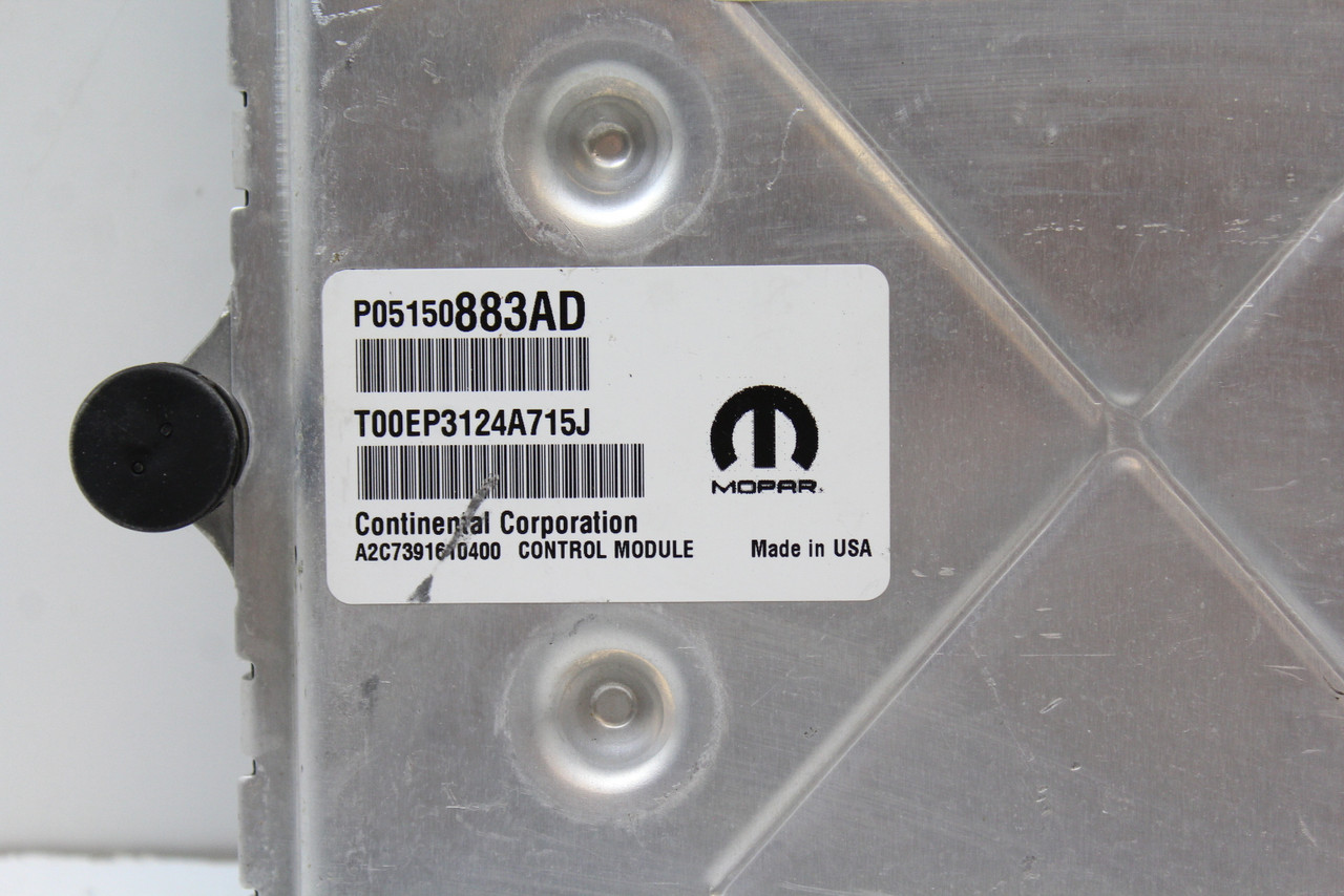 15 2015 Dodge Charger 05150883AD Computer Engine Control ECU ECM EBX Module