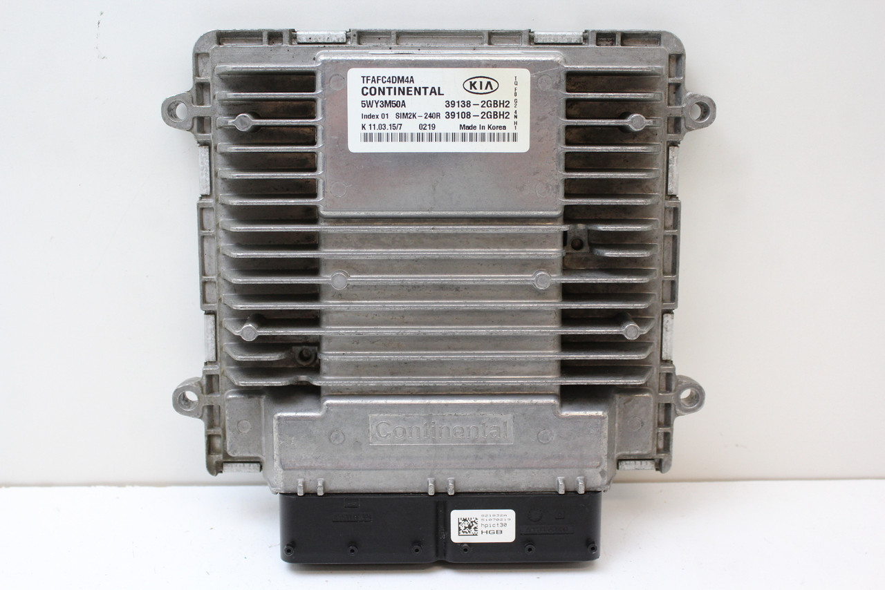 15 2015 Kia Optima 39108-2GBH2 Computer Brain Engine Control ECU ECM EBX Module