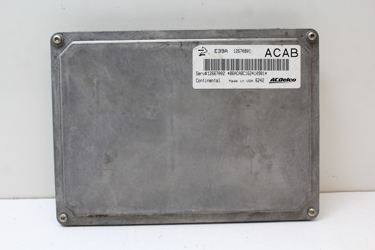 17 2017 Chevrolet Traverse 12667002 Computer Brain Engine Control ECU ECM Module