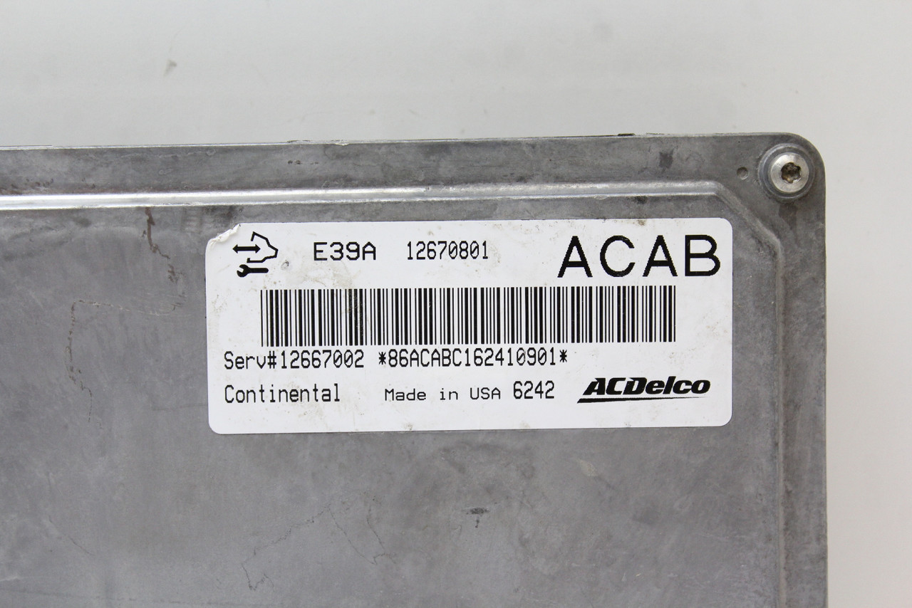 17 2017 Chevrolet Traverse 12667002 Computer Brain Engine Control ECU ECM Module