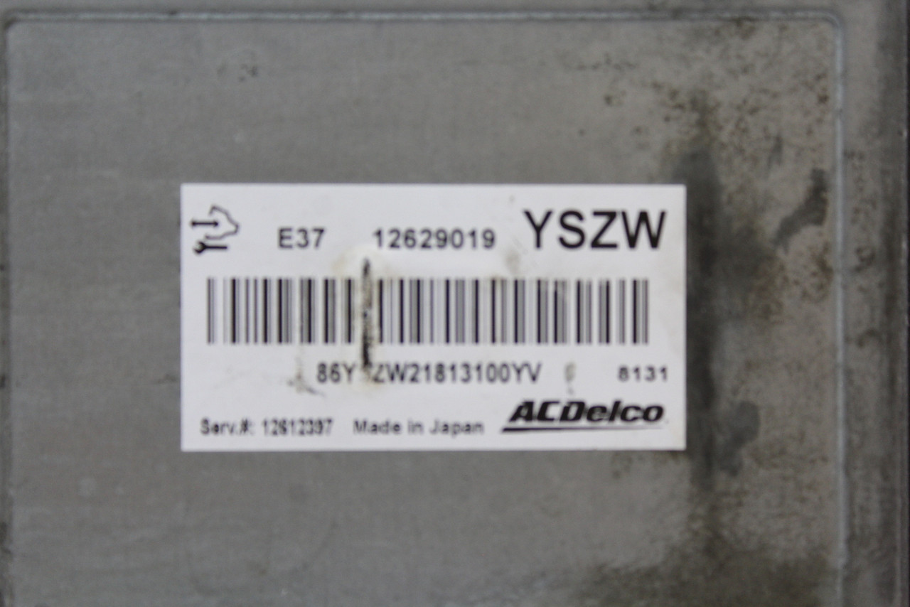 07-12 Chevrolet Malibu 12642397 Computer Brain Engine Control ECU ECM EBX Module