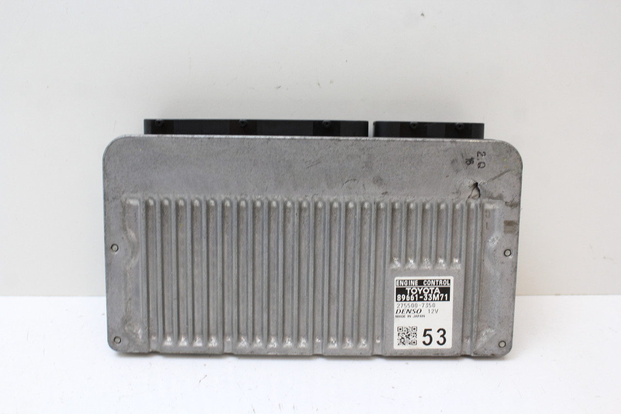 13 14 Lexus ES350 89661-33M71 Computer Brain Engine Control ECU ECM EBX Module