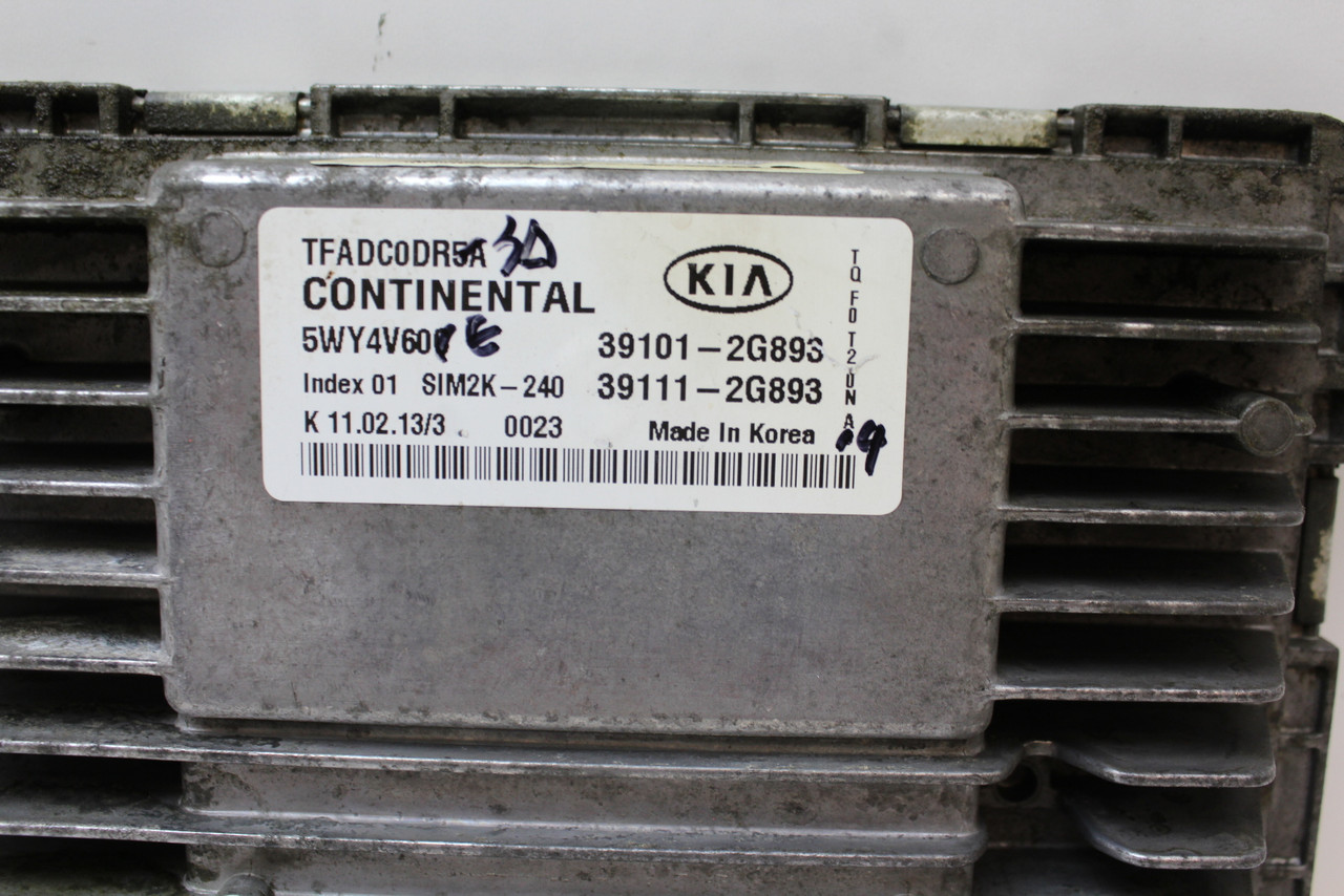 11 12 13 Optima 39111-2G893 Computer Brain Engine Control ECU ECM EBX Module