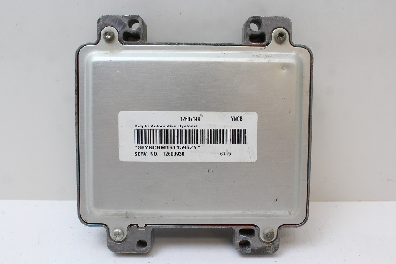 06 07 08 Lucerne 12600930 Computer Brain Engine Control ECU ECM EBX Module