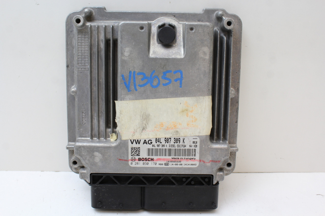16 16 Jetta 04L 907 309 K Computer Brain Engine Control ECU ECM EBX Module