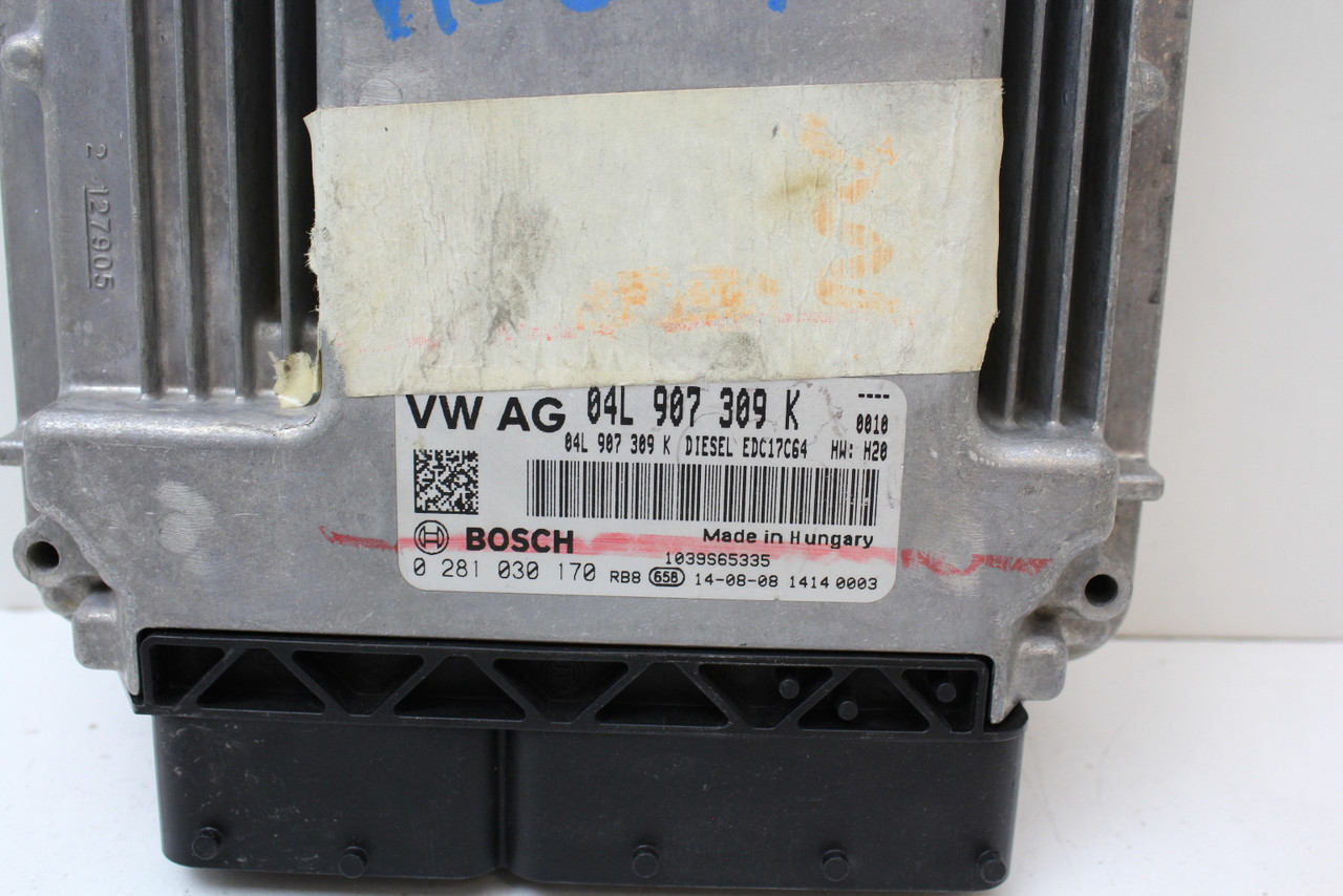 16 16 Jetta 04L 907 309 K Computer Brain Engine Control ECU ECM EBX Module