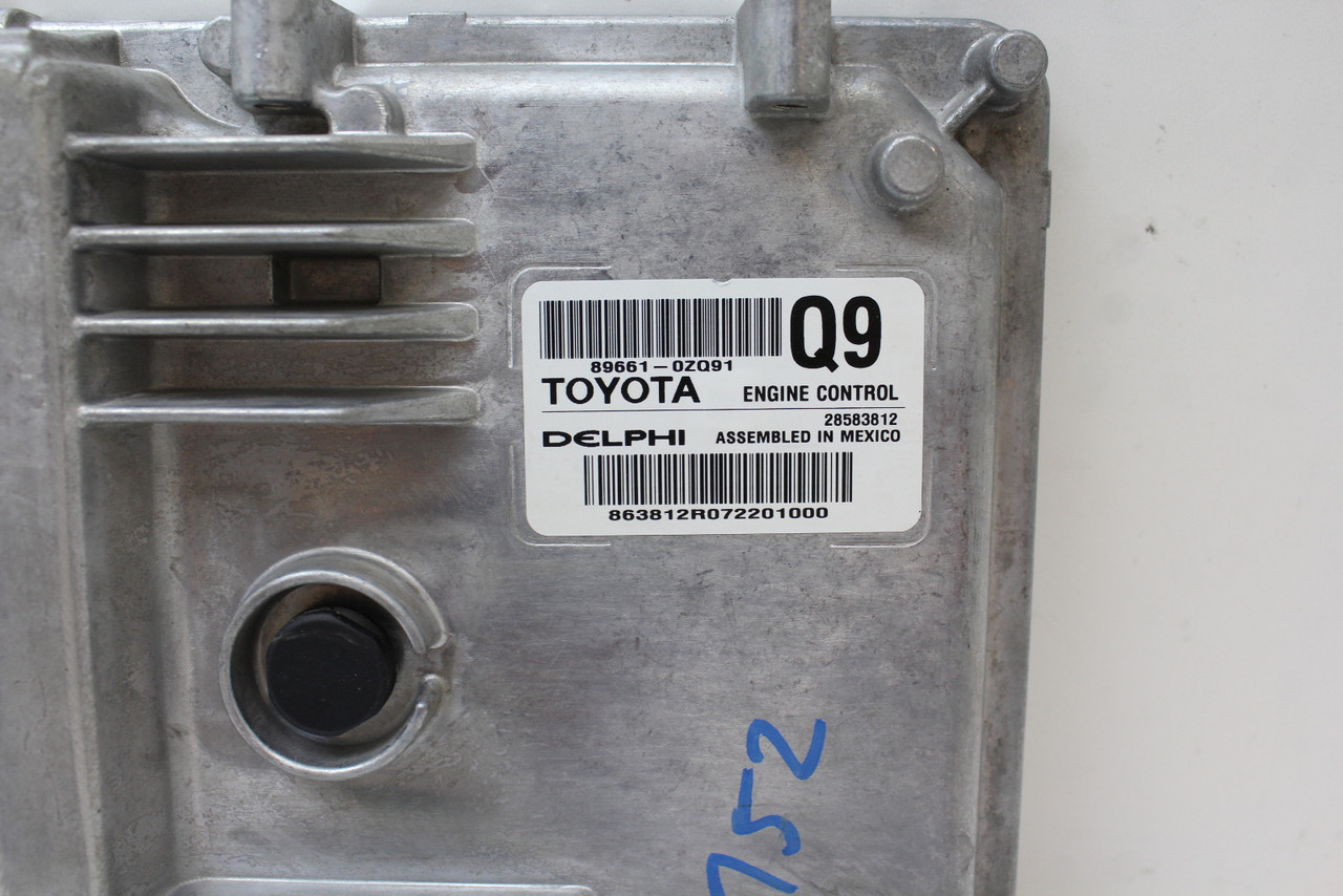17-19 Corolla 89661-0ZQ91 Computer Brain Engine Control ECU ECM EBX Module