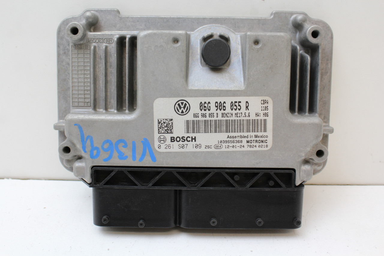 11 12 Jetta 06G 906 055 R Computer Brain Engine Control ECU ECM EBX Module