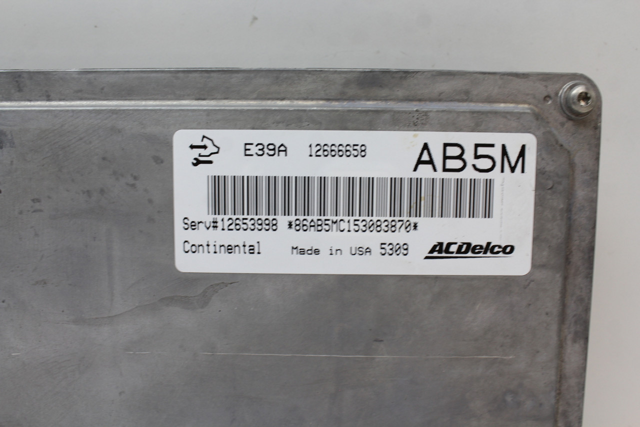 13-16 Equinox 12653998 AB5M Computer Brain Engine Control ECU ECM EBX Module