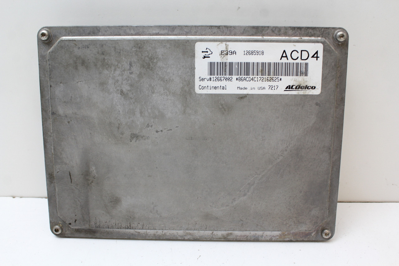17-20 Impala 12667002 Computer Brain Engine Control ECU ECM EBX Module