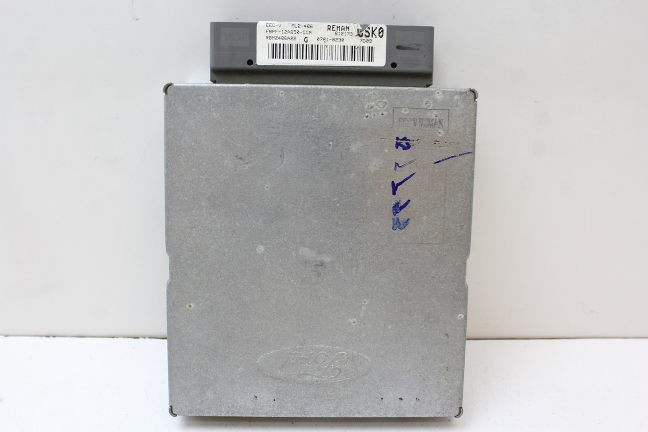 98 1998 Taurus F8PF-12A650-CCA omputer Brain Engine Control ECU ECM EBX Module