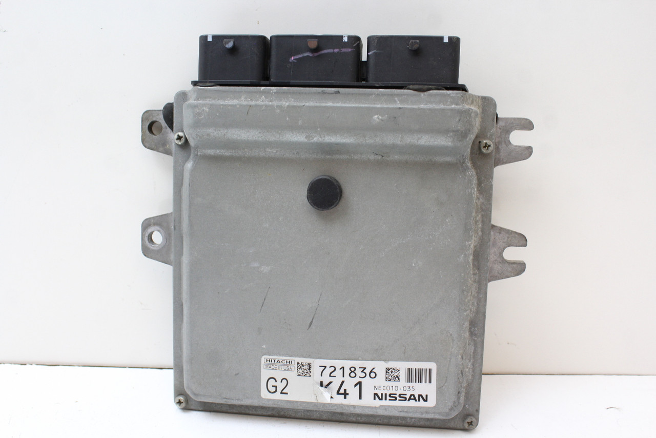 2014 14 Pathfinder 3.5L NEC010-035 Computer Engine Control ECU ECM EBX Module