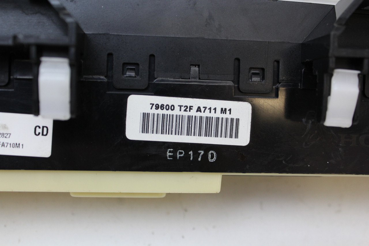 16 17 Honda Accord 79600-T2F-A71 Climate Control Panel Temperature A/C Heater 16 17 Honda Accord 79600-T2F-A71 Climate Control Panel Temperature A/C Heater