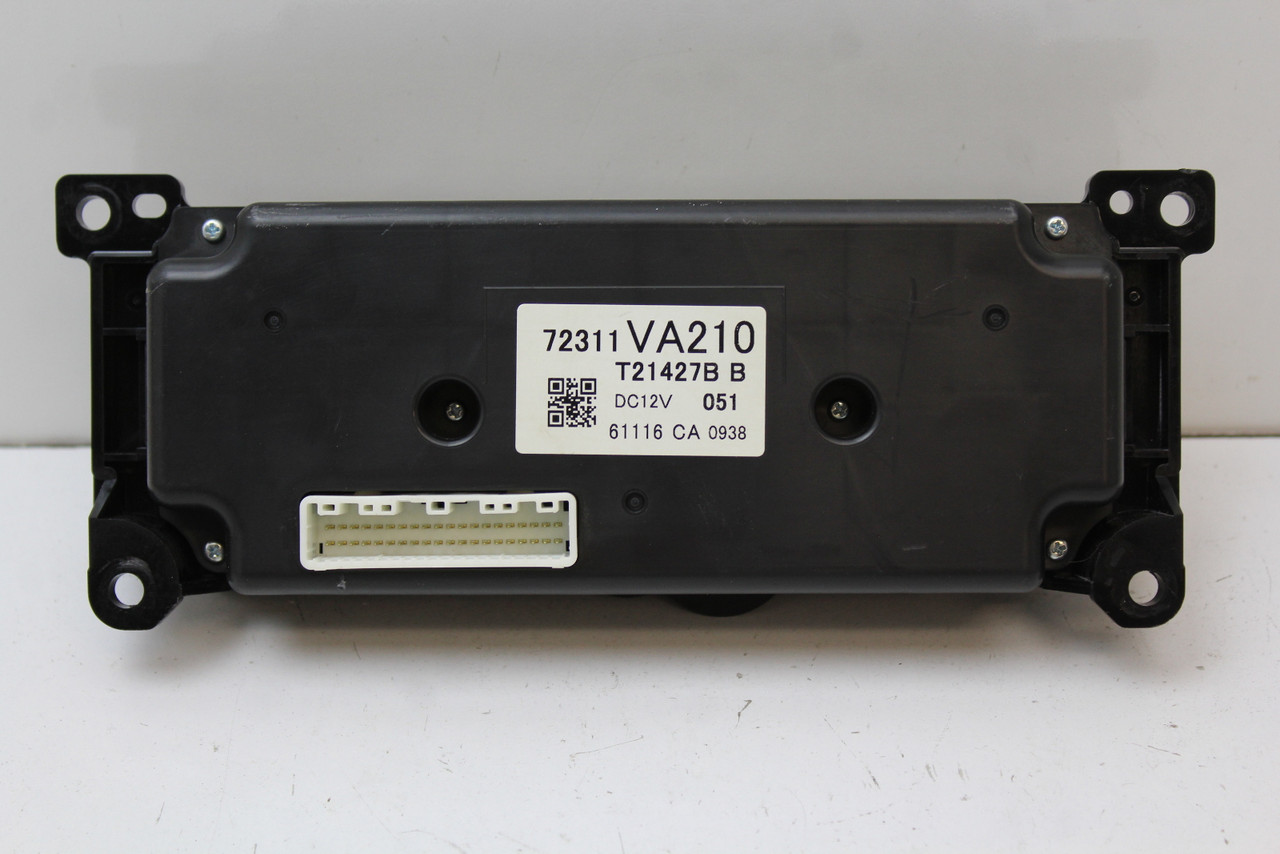 17 2017 Subaru WRX Climate Control Panel Temperature Unit A/C Heater 17 2017 Subaru WRX Climate Control Panel Temperature Unit A/C Heater