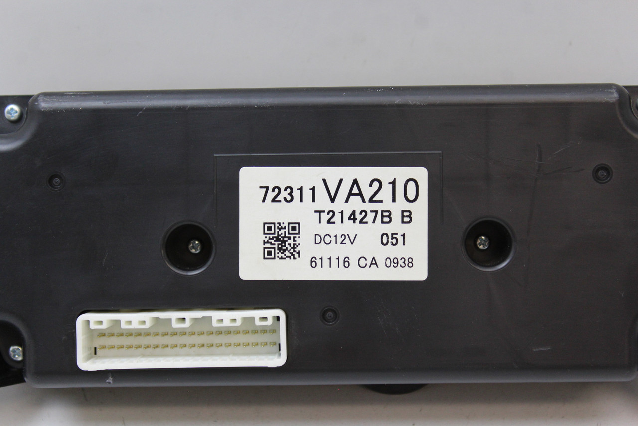 17 2017 Subaru WRX Climate Control Panel Temperature Unit A/C Heater 17 2017 Subaru WRX Climate Control Panel Temperature Unit A/C Heater