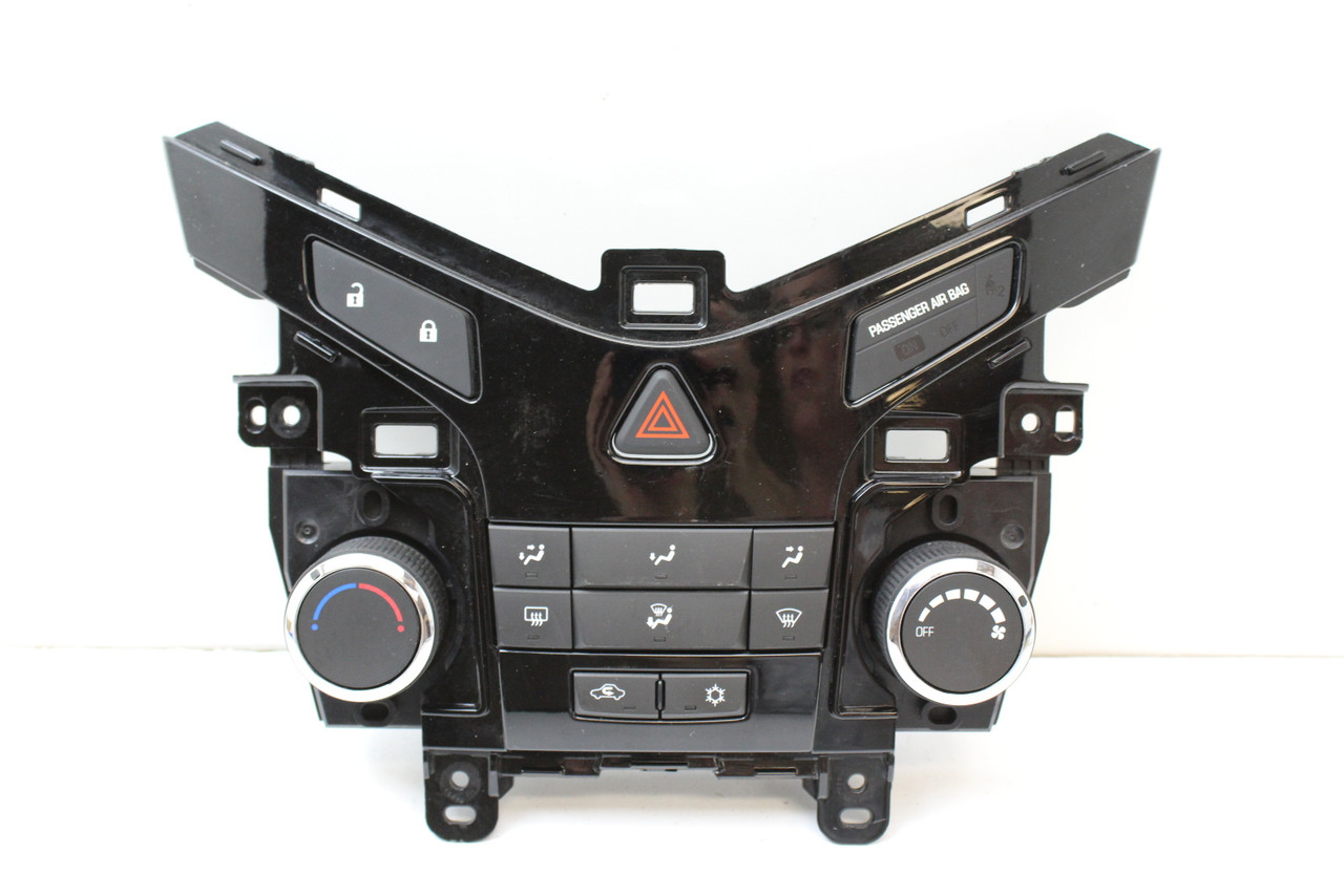 1216 Chevrolet Cruze 95146207 Climate Control Panel Temperature Unit A/C Heater Seabreeze