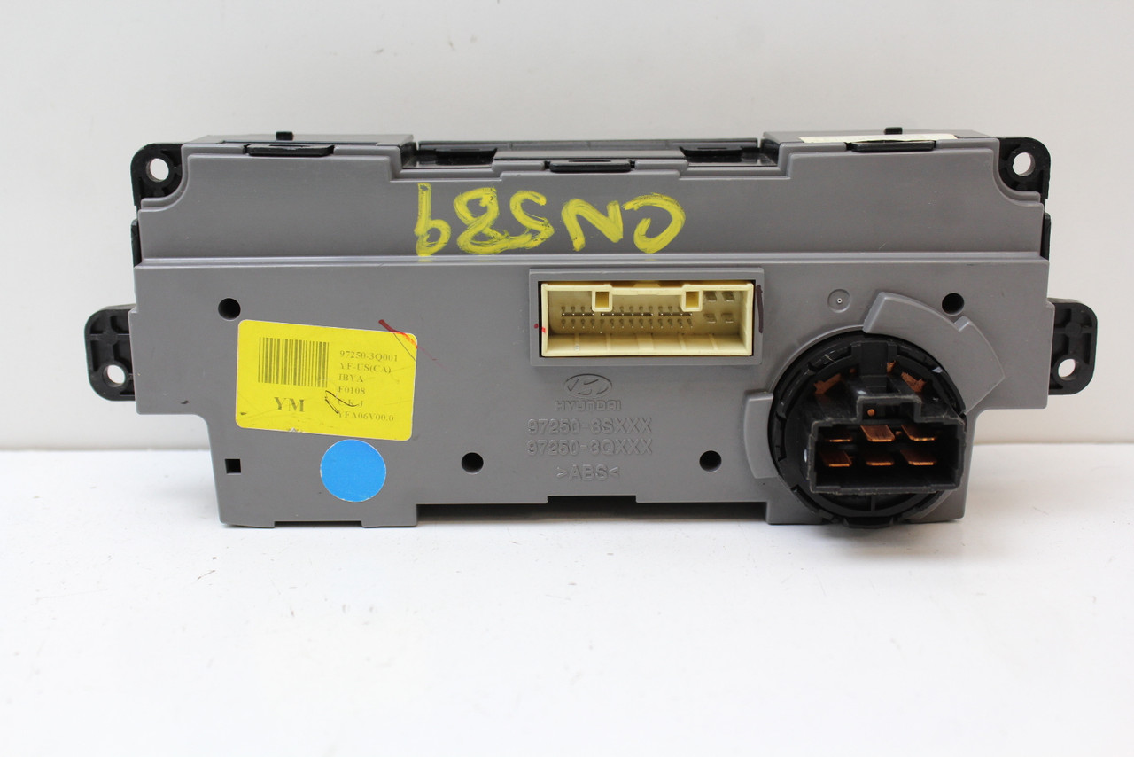 11-13 Hyundai Sonata 97250-3Q001 Climate Control Panel Temperature Unit A/C
