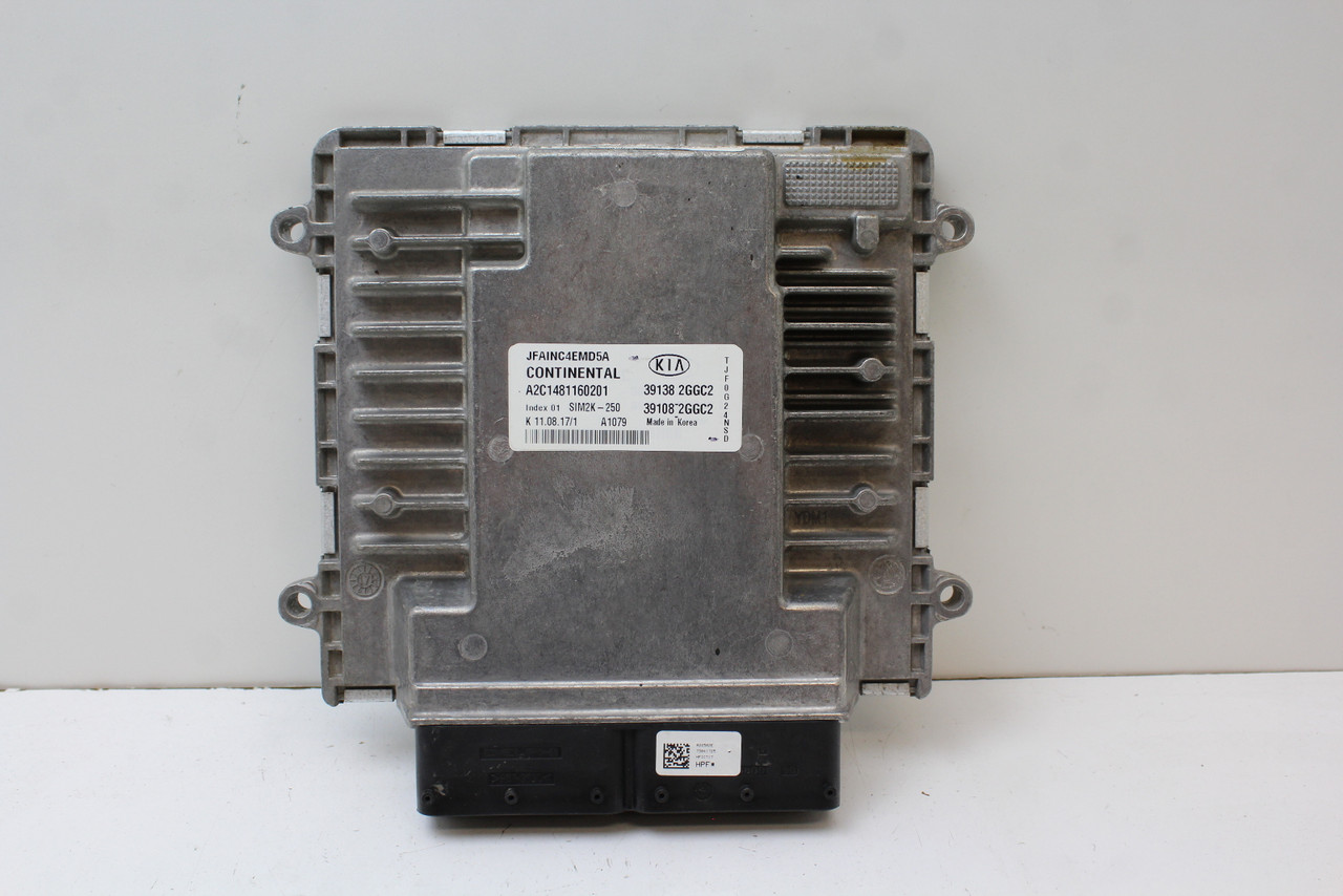 16-18 Kia Optima 39108 2GGC2 Computer Brain Engine Control ECU ECM EBX Module