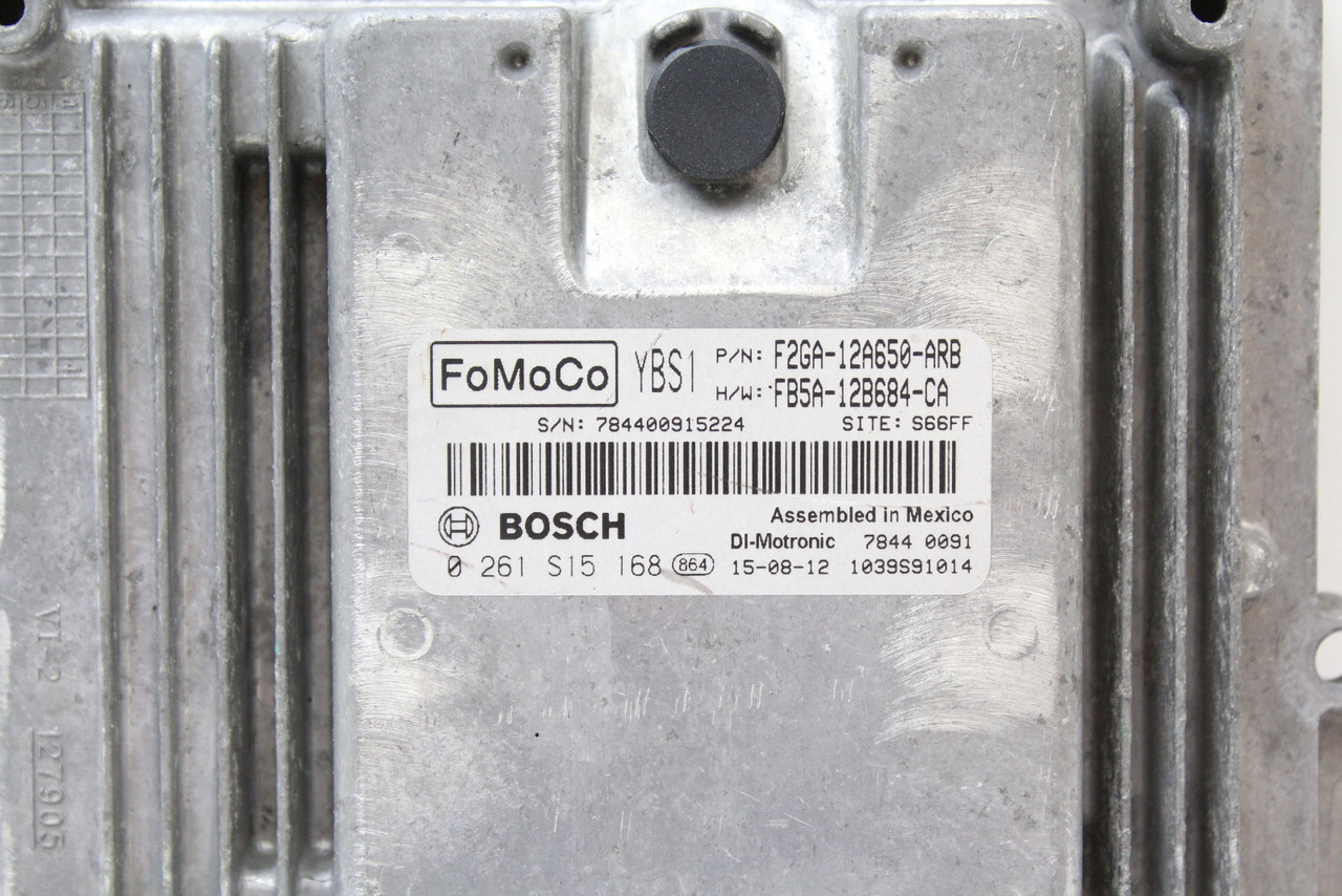 15-18 Ford Edge FB5A-12B684-CA Computer Brain Engine Control ECU ECM EBX Module