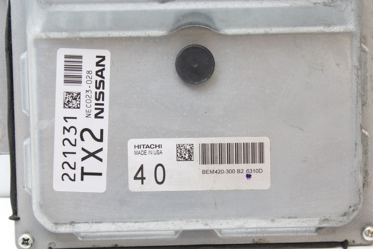 15-17 Nissan Murano BEM420-300 B2 Computer Brain Engine