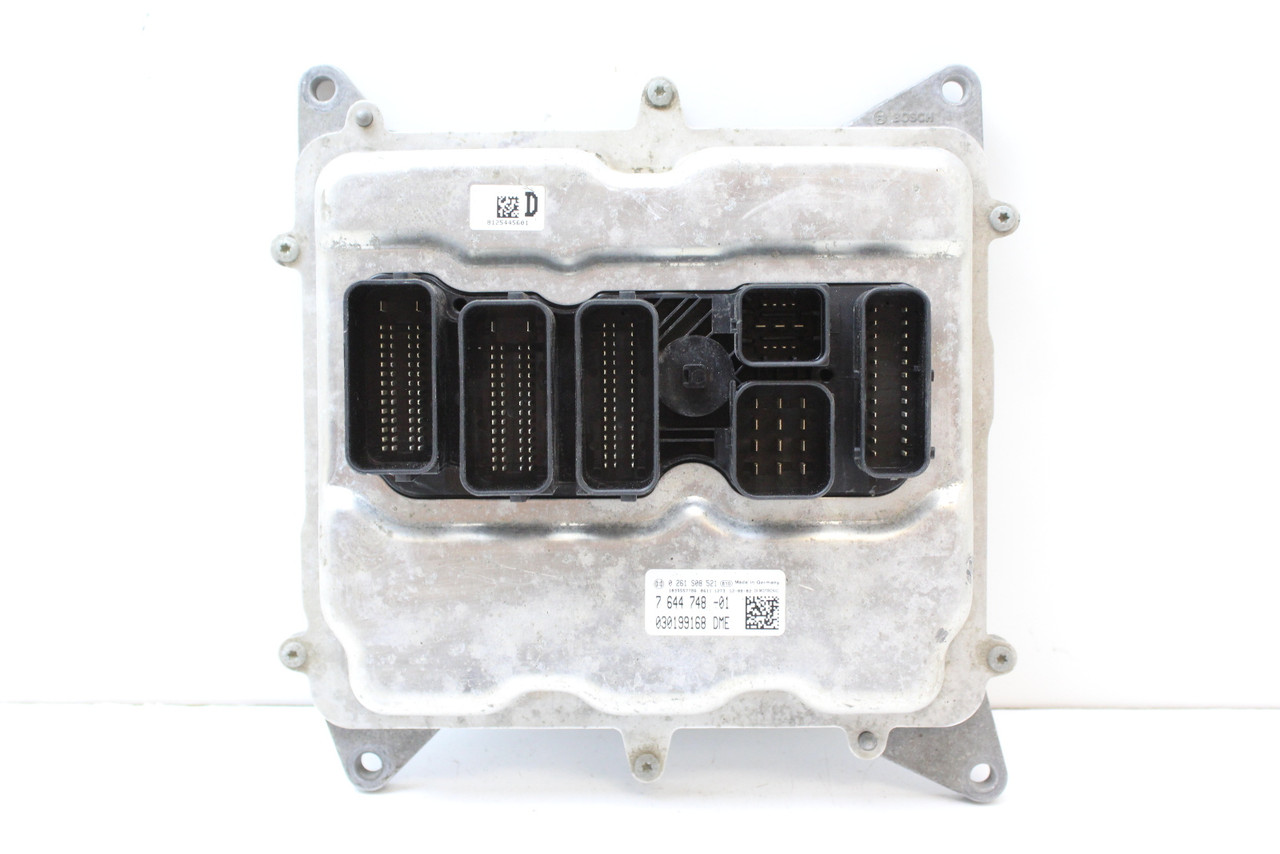 12 13 BMW 528I 7 644 748 Computer Brain Engine Control ECU ECM EBX Module