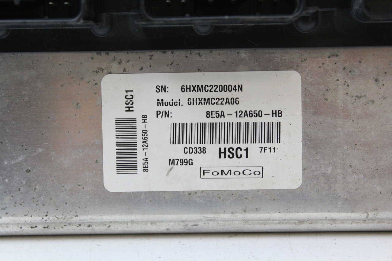 08 09 Ford Fusion 8E5A-12A650-HB Computer Engine Control ECU ECM EBX Module