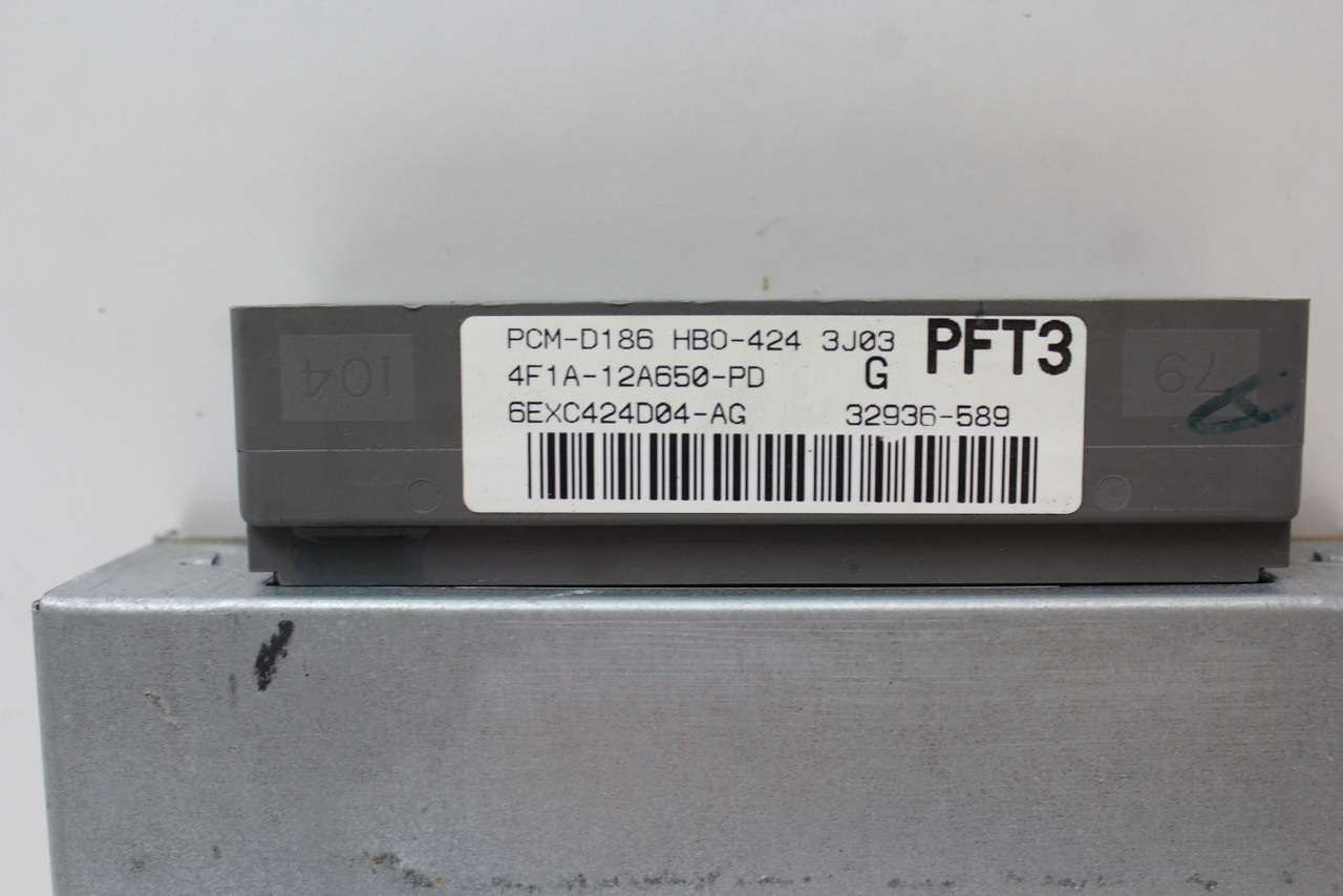 2004 04 Taurus 4F1A-12A650-PD Computer Brain Engine Control ECU ECM EBX Module