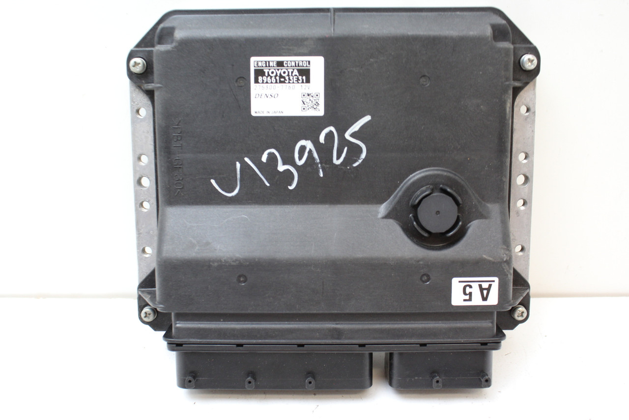 08-09 Camry 89661-33E31Computer Brain Engine Control ECU ECM EBX Module