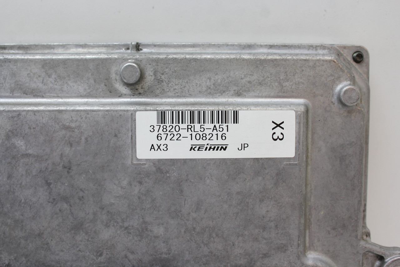 09-14 Acura TSX 37820-RL5-A51 Computer Brain Engine Control ECU ECM EBX Module