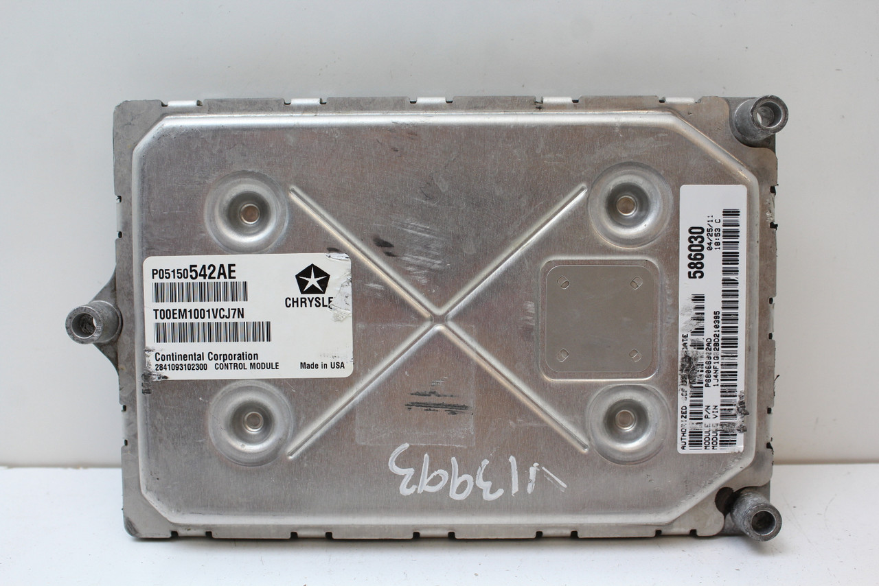 11 2011 Patriot P68068802AD Computer Brain Engine Control ECU ECM EBX Module 11 2011 Patriot P68068802AD Computer Brain Engine Control ECU ECM EBX Module
