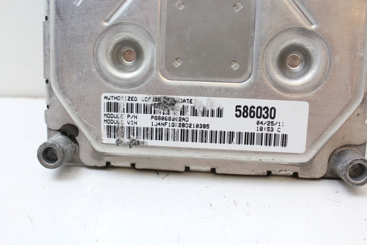 11 2011 Patriot P68068802AD Computer Brain Engine Control ECU ECM EBX Module 11 2011 Patriot P68068802AD Computer Brain Engine Control ECU ECM EBX Module