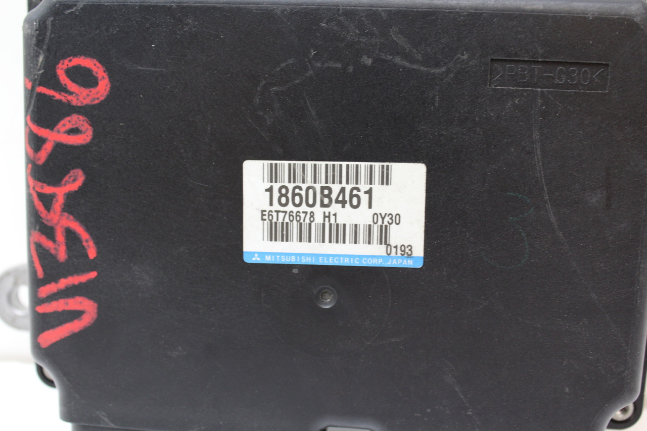 2011 11 Outlander 1860B461 Computer Brain Engine Control ECU ECM EBX Module