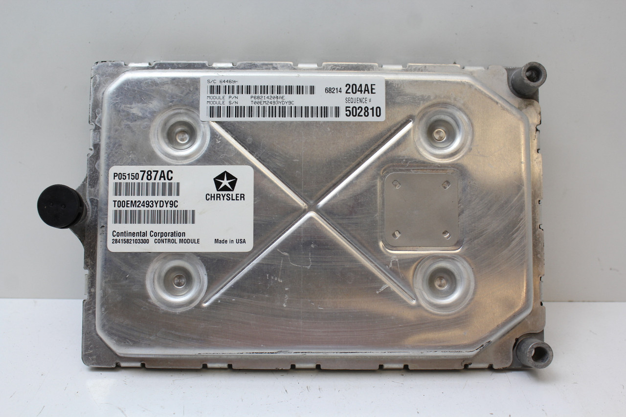14 2014 Dodge Charger 05150787AC Computer Brain Engine Control ECU ECM Module