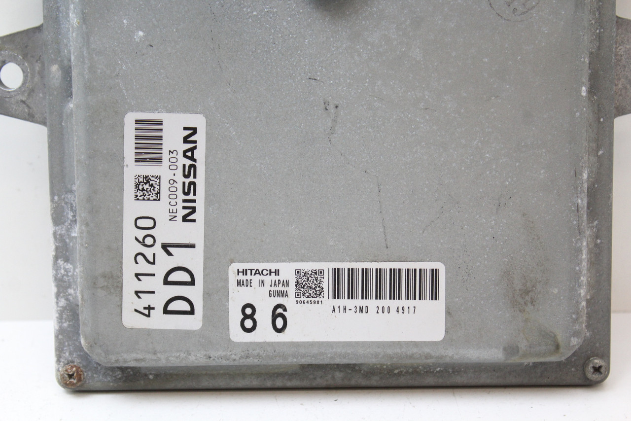 14 2014 Nissan Maxima A1H-3MD Computer Brain Engine Control ECU ECM EBX Module