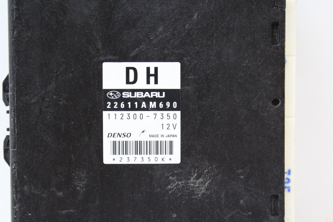 08 09 Subaru Impreza 22611AM691 Computer Brain Engine Control ECU ECM EBX Module