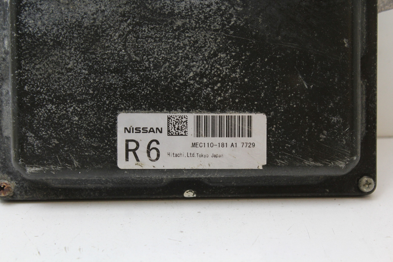 08 2008 Nissan Altima MEC110-181 A1 Computer Engine Control ECU ECM EBX Module
