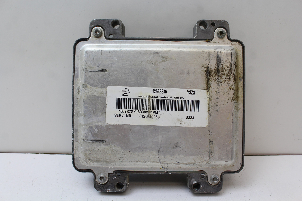 06-10 Chevrolet Malibu 12607096 Computer Brain Engine Control ECU ECM EBX Module