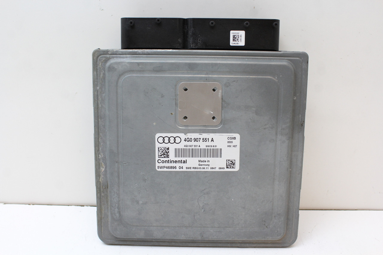 12 2012 A6 4G0 907 551 A Computer Brain Engine Control ECU ECM EBX Module 12 2012 A6 4G0 907 551 A Computer Brain Engine Control ECU ECM EBX Module