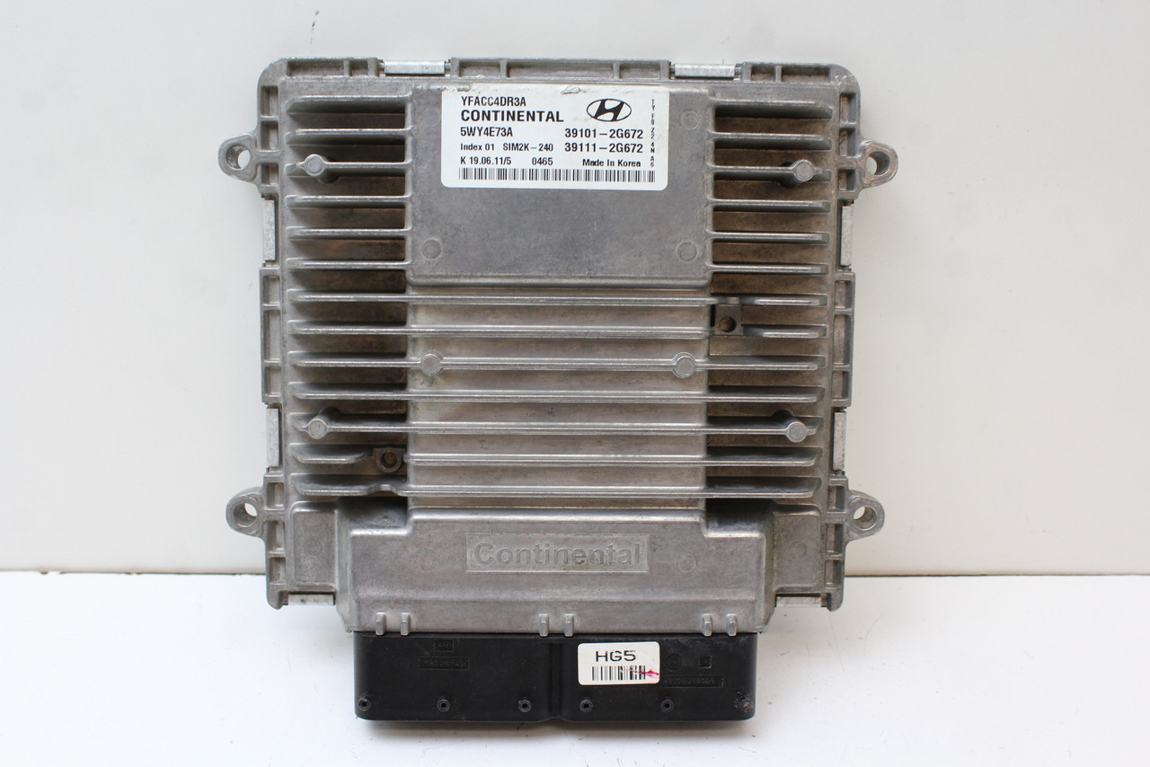 11-14 Sonta 39111-2G672 Computer Brain Engine Control ECU ECM EBX Module