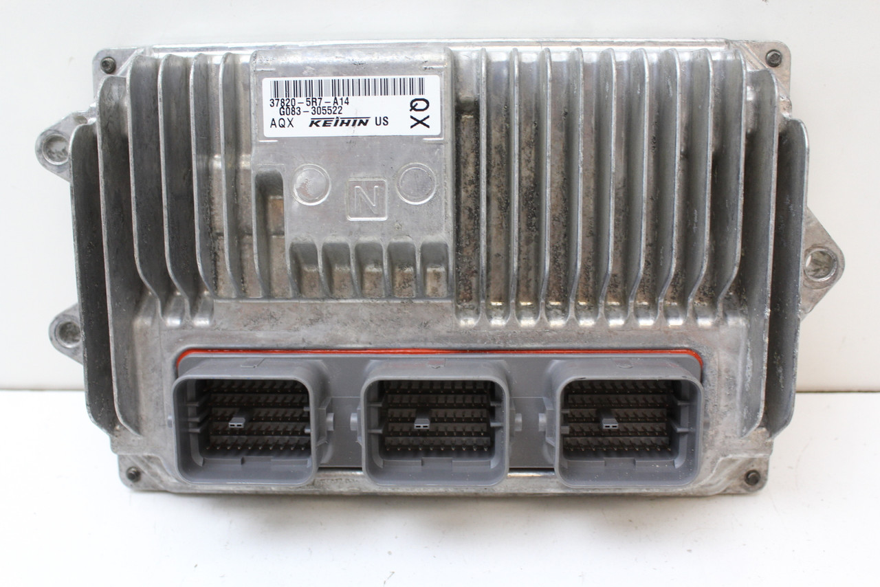 15-16 Honda Fit 37820-5R7-A14 Computer Brain Engine Control ECU ECM EBX Module