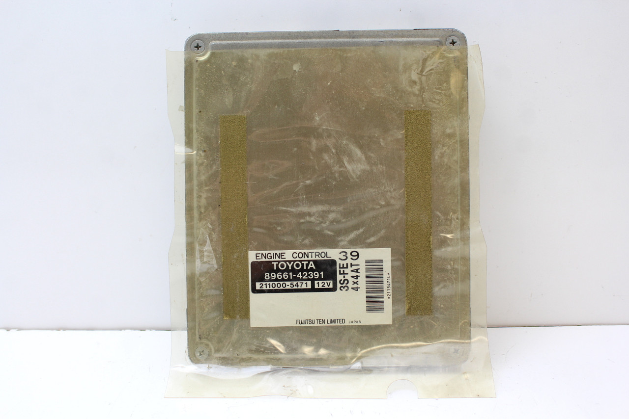 98 1998 Toyota Rav4 89661-42391 Computer Brain Engine Control ECU ECM EBX Module